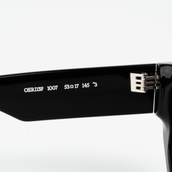 Off-White VANCOUVER Women Sunglasses Black Grey Square OERI13F VANCOUVER 1007 - Picture 10 of 14